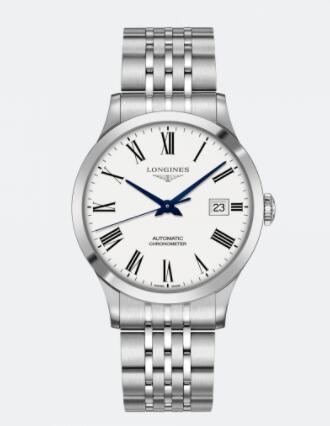 Replica Longines Record collectsion stainless steel Watch L2.821.4.11.6