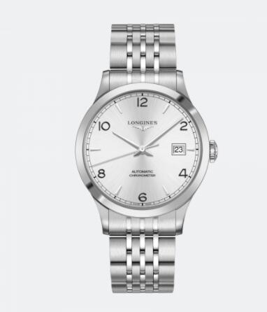 Replica Longines Record collectsion stainless steel Watch L2.821.4.76.6