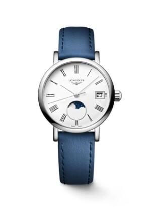 Longines Elegant Collection Moonphase 30 Stainless Steel L4.330.4.11.2 Replica Watch