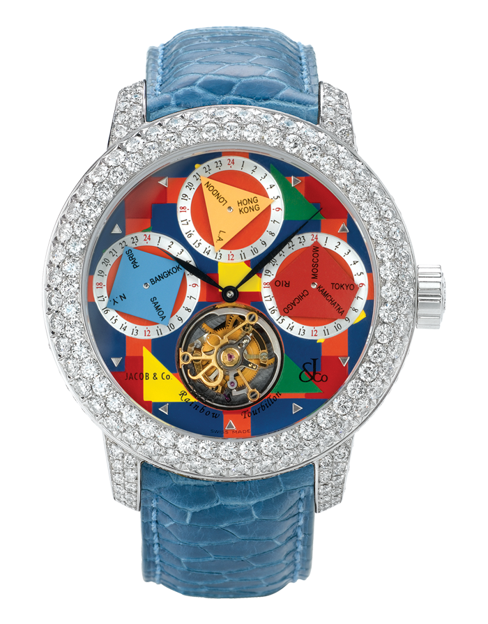 Jacob & Co. The Rainbow Tourbillon Replica Watch R1WGDC Jacob & Co. The Rainbow Tourbillon Replica Watch R1WGDC