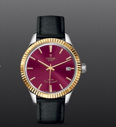 Fake Watch Tudor Style 34mm steel case yellow gold bezel m12313-0023 Fake Watch Tudor Style 34mm steel case yellow gold bezel m12313-0023