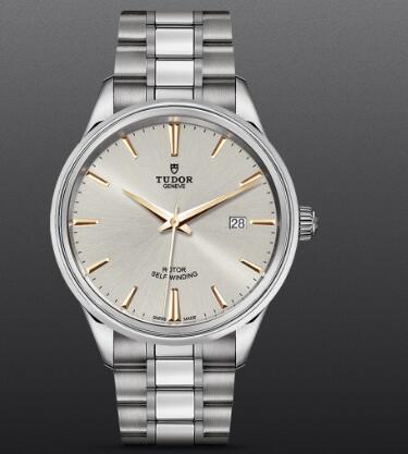 Replica Tudor Style Swiss Watch 41MM steel case silver dial m12700-0017