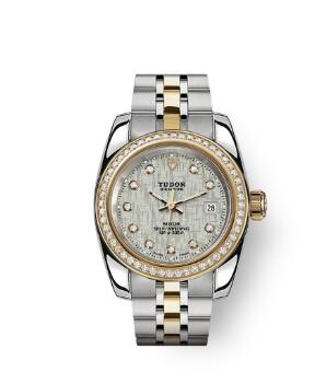 Tudor Classic Date Watch Replica 28 mm steel case Diamond-set dial m22023-0004 Tudor Classic Date Watch Replica 28 mm steel case Diamond-set dial m22023-0004
