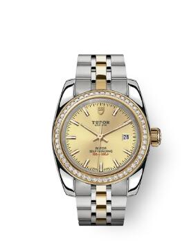Tudor Classic Date Watch Replica 28 mm steel case Diamond-set bezel m22023-0011 Tudor Classic Date Watch Replica 28 mm steel case Diamond-set bezel m22023-0011
