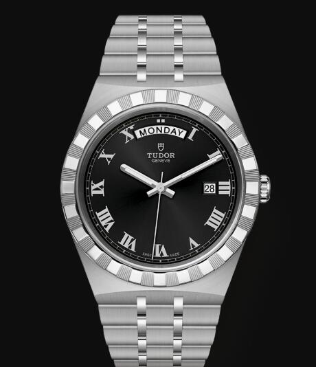 New Tudor Royal Watch Cheap Price 41 mm steel case Black dial Replica watch m28600-0003 New Tudor Royal Watch Cheap Price 41 mm steel case Black dial Replica watch m28600-0003