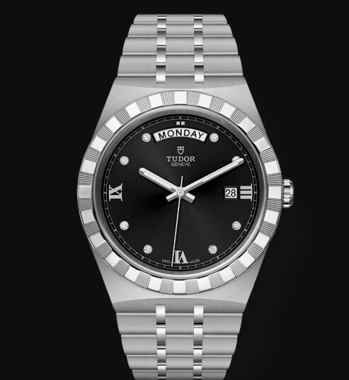 New Tudor Royal Watch Cheap Price 41 mm steel case Diamond-set dial Replica watch m28600-0004 New Tudor Royal Watch Cheap Price 41 mm steel case Diamond-set dial Replica watch m28600-0004