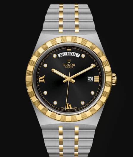 New Tudor Royal Watch Cheap Price 41 mm steel case Diamond-set dial Replica watch m28603-0005 New Tudor Royal Watch Cheap Price 41 mm steel case Diamond-set dial Replica watch m28603-0005