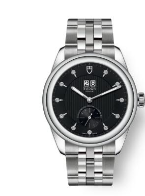 Buy Tudor Glamour Double Date Review Replica Watch for sale 42 mm steel case Diamond-set dial m57100-0004 Buy Tudor Glamour Double Date Review Replica Watch for sale 42 mm steel case Diamond-set dial m57100-0004